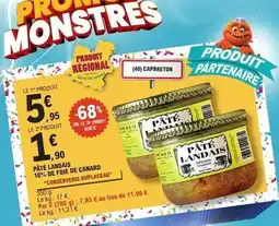 E.Leclerc Express Canard - pate lanabis 10 % de foie de offre