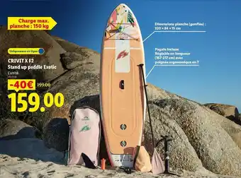 Crivit - stand up paddle bebe