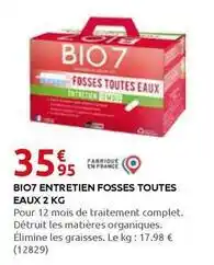 Rural Master Complet - bio7 entretien fosses toutes eaux offre