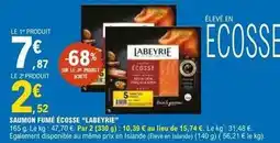 E.Leclerc Labeyrie - saumon fumé ecosse offre