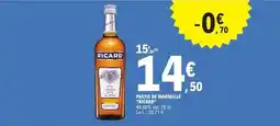E.Leclerc Express Ricard - pastic de marseille offre