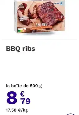Picard Picard BBQ ribs offre