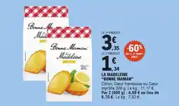E.Leclerc Express Bonne maman - la madeleine offre