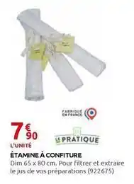 Rural Master Dim - étamine à confiture offre