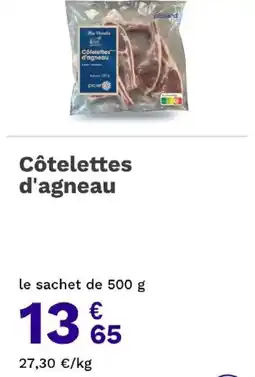 Picard Picard Côtelettes d'agneau offre