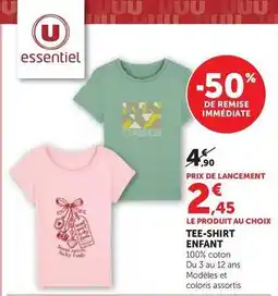 Hyper U U - tee-shirt enfant offre