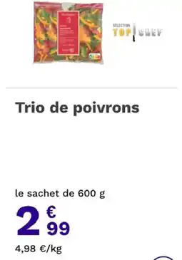 Picard Mia Rigaud Trio de poivrons offre