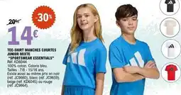 E.Leclerc Tee-shirt manches courtes junior mixte offre