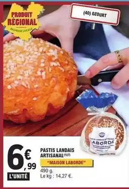 E.Leclerc Express Pastis landais artisanal offre