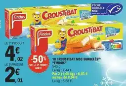 E.Leclerc Express Findus - croustibat msc surgeles offre