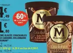 E.Leclerc Express Magnum - eme glacee crackables d caramel billionaire offre