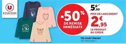 Super U U - tee-shirt enfant offre