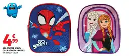 Auchan SAC GOÛTER SPIDEY OU LA REINE DES NEIGES offre