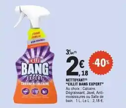 E.Leclerc Express Bang - nettoyant cilit expert offre