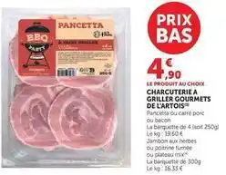 Hyper U Mix - charcuterie a griller gourmets de l'artois offre