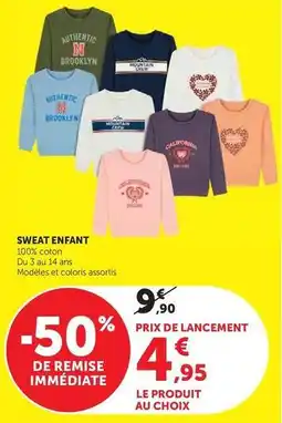 Hyper U Brooklyn - sweat enfant offre