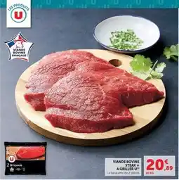 U Express U - viande bovine steak a griller offre