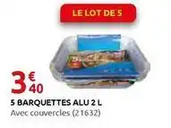 Rural Master Barquettes alu 2 l offre
