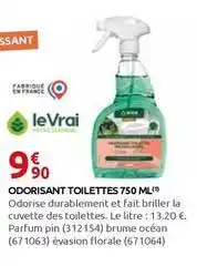 Rural Master Vrai - odorisant toilettes 750 ml offre