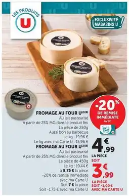 U Express U - fromage au four offre