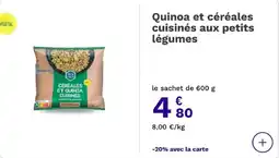 Picard Picard Céréales et quinoa cuisinés offre