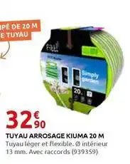 Rural Master Simply - tuyau arrosage kiuma 20 m offre