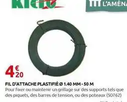 Rural Master Fil d'attach plastifie offre