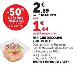 Super U L'arbre vert - fraiche decoupe offre