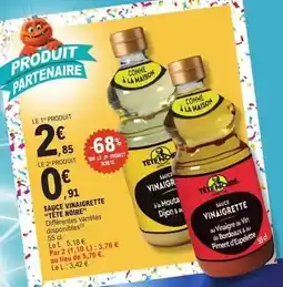 E.Leclerc Express Folie noire - sauce vinaigrette offre