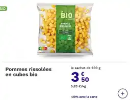 Picard LE BIO Pommes rissolées offre