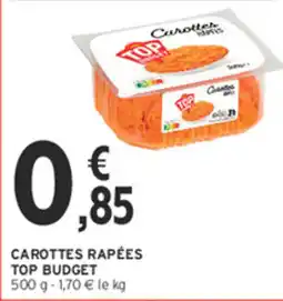 Intermarché Contact Top budget carottes rapées offre