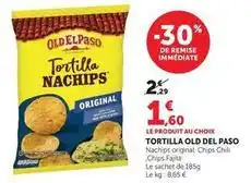 U Express Old el paso - tortilla offre