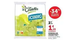 U Express Les crudettes - iceberg les crudettes offre