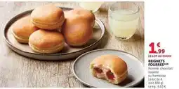 U Express Beignets fourrés offre