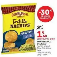 Hyper U Old el paso - tortilla old del paso offre