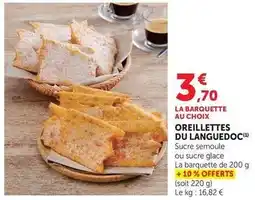U Express Oreillettes du languedoc offre