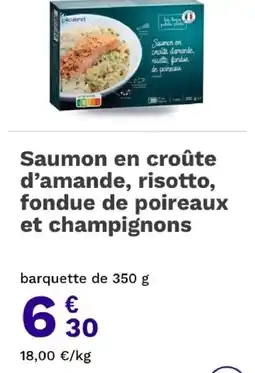 Picard Picard Saumon en croûte d'amande offre