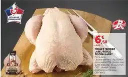 Hyper U Label rouge - poulet fermier de challants offre