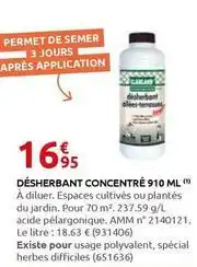 Rural Master Desherbant concentré 910 ml offre