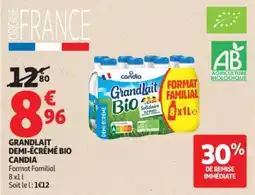 Auchan CANDIA Grandlait offre