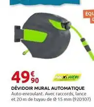 Rural Master Devidoir mural automatique offre
