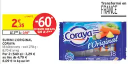 Intermarché Contact Coraya Surimi l'Original offre
