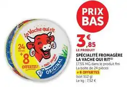 U Express La vache qui rit - spécialité fromagère offre