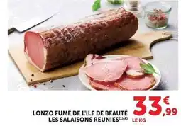 U Express Lonzo fumé de l'ile de beauté les salaisons reunies offre