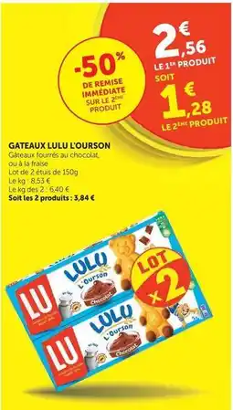 U Express Lu - gateaux l'ourson offre