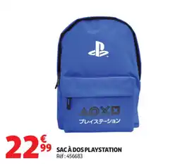 Auchan PLAYSTATION SAC À DOS offre