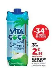Hyper U Vita coco - eau de coco offre