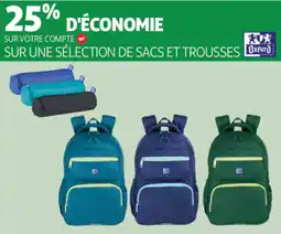 Auchan Oxford Sacs et trousses offre