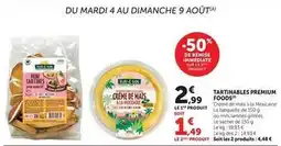 U Express Tartinables premium offre