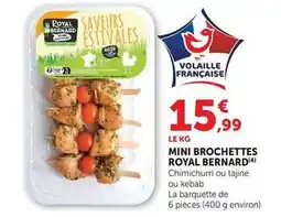 U Express Royal - mini brochettes offre